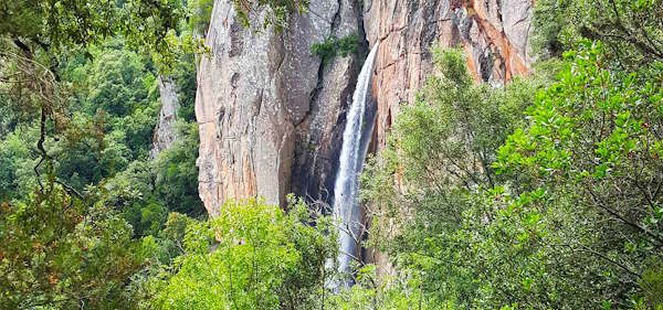 campeggio nella natura corsica