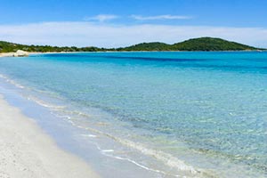 campeggio vicino alla spiaggia porto vecchio